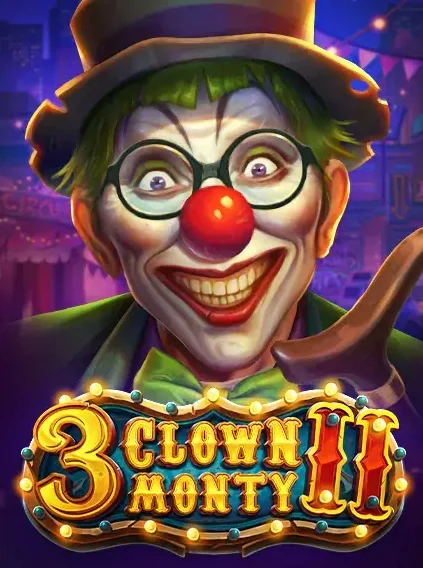 3 Clown Monty Ii Slot online at 1Red